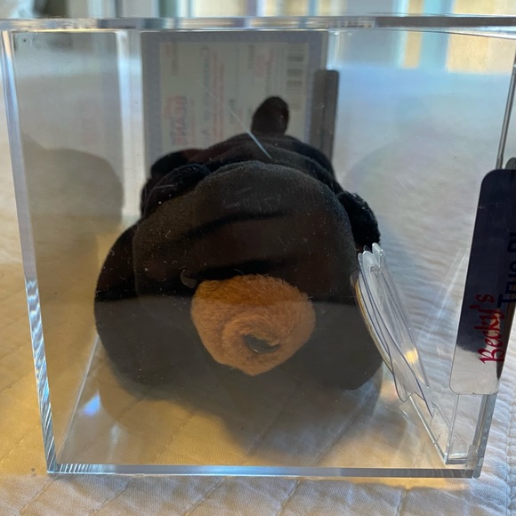 Authenticated Ty Beanie Baby Blackie The Bear 1st Gen Tush Tag - Picture 7 of 9